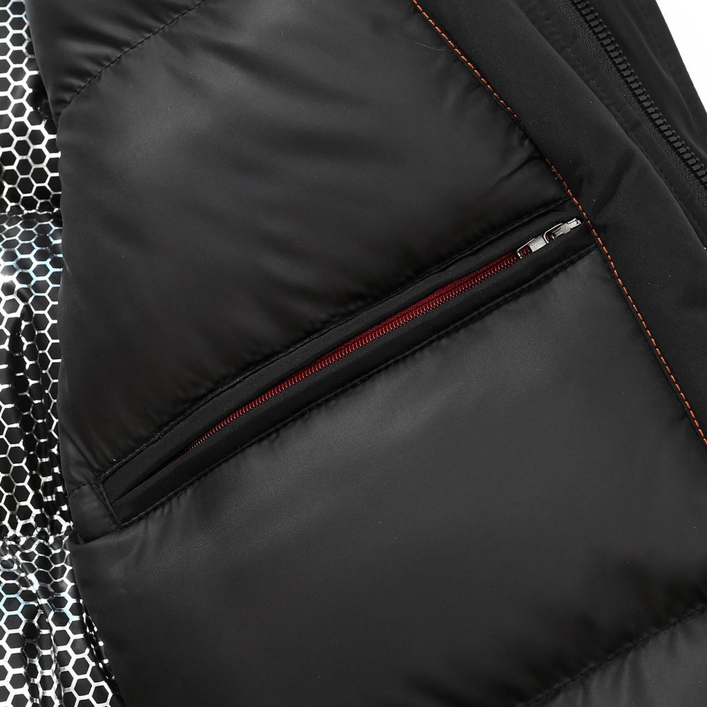 Erkek Orta Uzun Pamuklu Kalın Soğuk Sıcak Mont