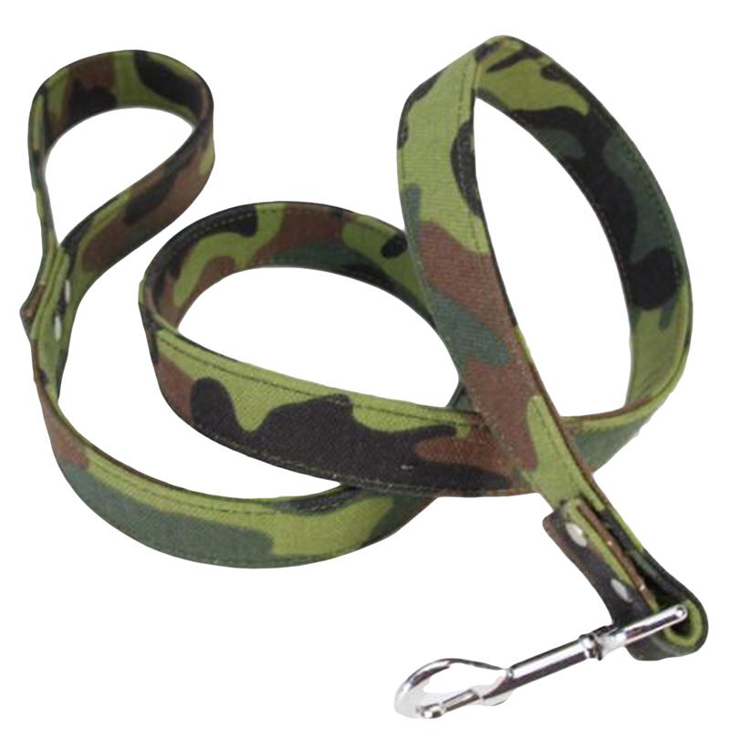 Hond Levert Camouflage Canvas Grote Hondenlijn Lead Training Wandelen Voor Kleine Medium Grote
