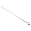1W Flexible Neck Portable USB LED Light Night Reading Lamp (Silver Pure White)