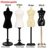 1:12 Dollhouse Mini Mannequin Ruler Set Simulation Humanoid Model Evening Dress Props Decor Miniature Accessories Children Toys