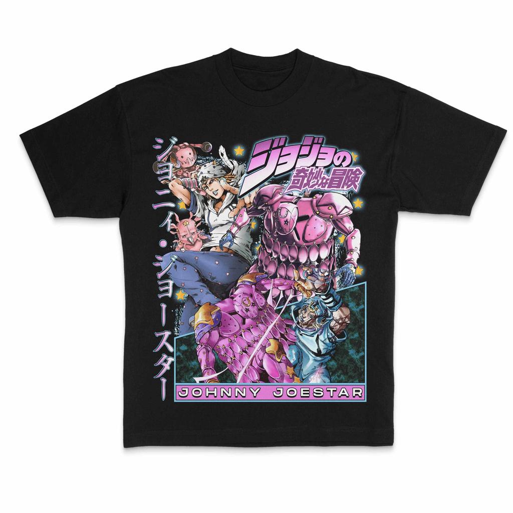 JoJo's Bizarre Adventure Anime Grafik T-Shirt Herren Damen Lässig Baumwolle Streetwear Kurzarm Rundhals T-Shirt