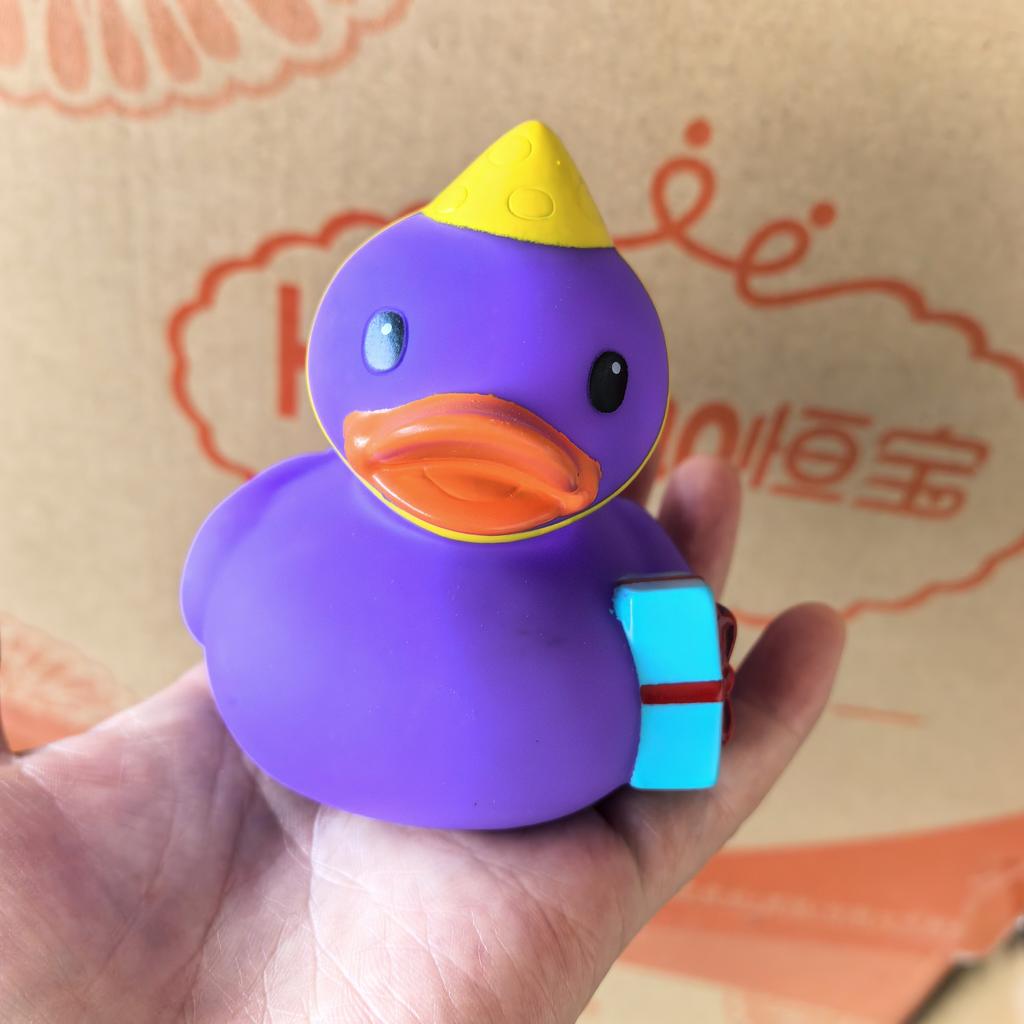 1pcs 8cm Original High Quality Rubber Duck Assorted Duck Bath Toys Kids Shower Toy Gifts Baby Birthday Party Gifts Decorations
