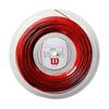 Wilson Revolve Twist 200m Roll of Polyester Tennis Red 17 String, WR8300003/WR8300004 (19y3m) / (WR8300004) / (1.25mm)