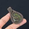 Dragon Blood Jasper 999 Copper Wire Wrapped Pendant, Handmade Gemstone Pendant Jewelry, Gifts For Wife Brand New Pendant