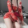 Verführerischer japanischer Kimono-Dessous - Verlockender Schlafanzug mit leicht zu öffnendem Design
