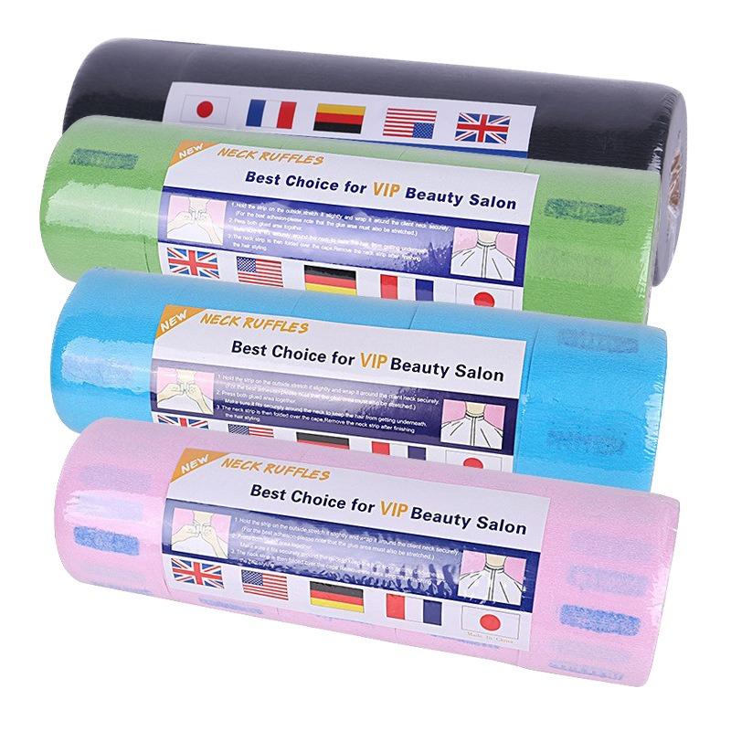 

1 Roll/Pack Disposable Neck Strips Hair Cutting Accessory Neck Paper Adjustable Barber Dedicated Salon Hairdressing For Barber