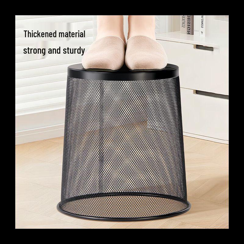 15L Metal Mesh Trash Can