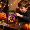 Squeeze Stress Ball Halloween Toy Advent Calendar, 24 Day Ghost Pumpkin Fidget Decompression Toys Set, Collectible Figures Gift Box for