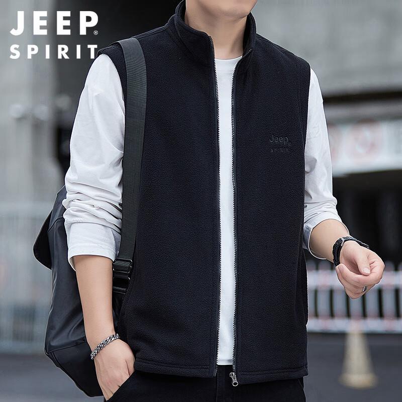 JEEP SPIRIT Herren Leichte Fleeceweste