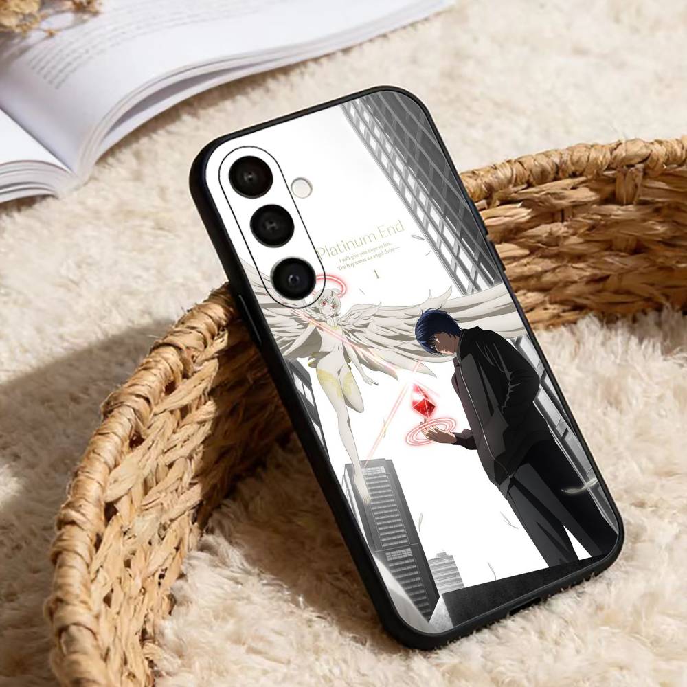 Platinum End M-Mirai Phone Case For Samsung Galaxy A91,80,73,72 ,71,53,52,32 ,31,22,21s,20,Soft Black Case