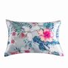 1 Pcs Silky Satin Body Pillow Case Long Bedding Pillow Cover Emulation Silk Floral Printing Pillowcase King Queen Size
