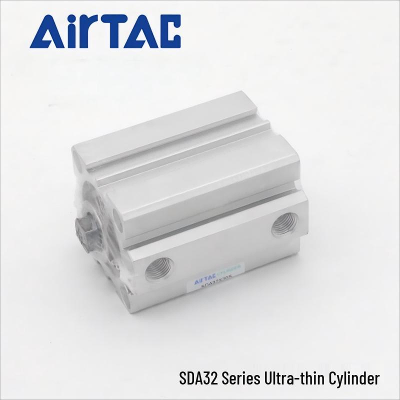 AirTAC SDA Series Ultra-thin Air Cylinder CN Plug (adapter Included)