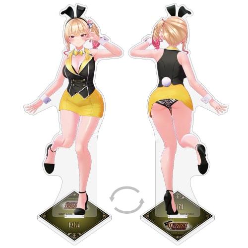 [Official] 2D COSPA Bunny Garden Rin Double-Sided Acrylic Stand (Large)