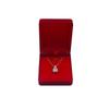 Velvet Necklace Storage Box Solid Color Necklace Holder Fashion Jewelry Display Box  Necklace