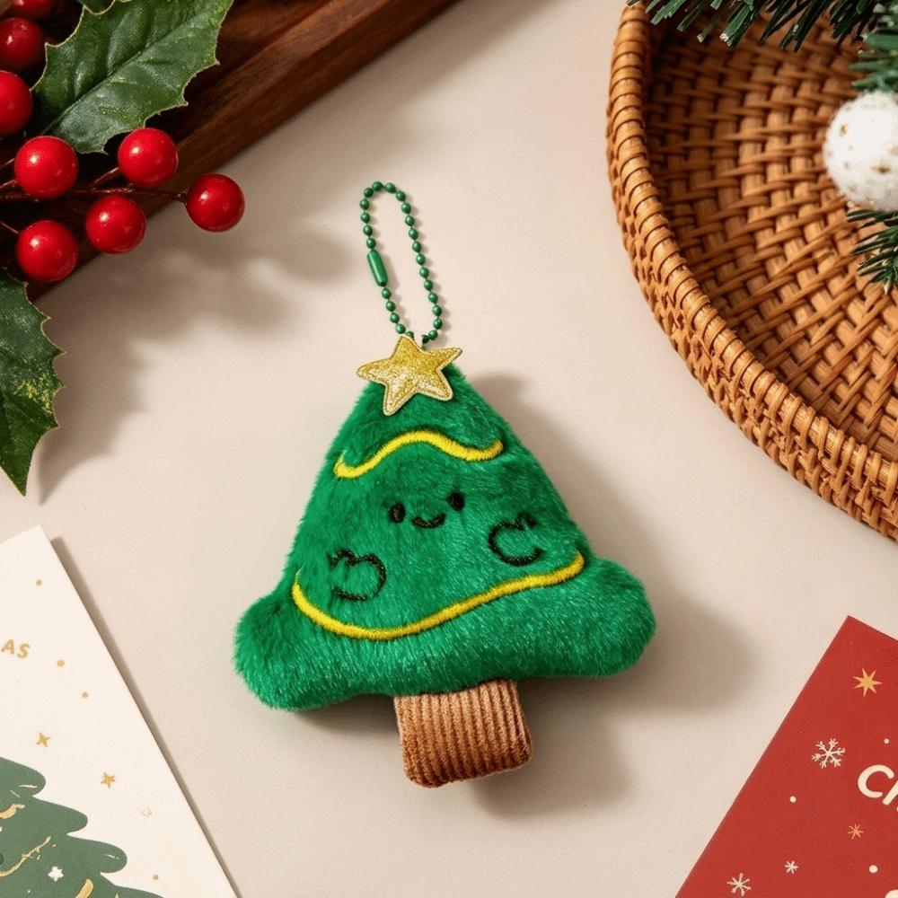 Stuffed Plush Dolls Christmas Plush Pendant Christmas Tree Christmas Plush Doll  Hanging Accessory