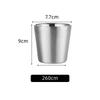 Double-walled Espresso Cups 304 Stainless Steel Mug Coffee Cup Beer Mug Wine Glasses Tea Mugs  Insulation Cold Insulation