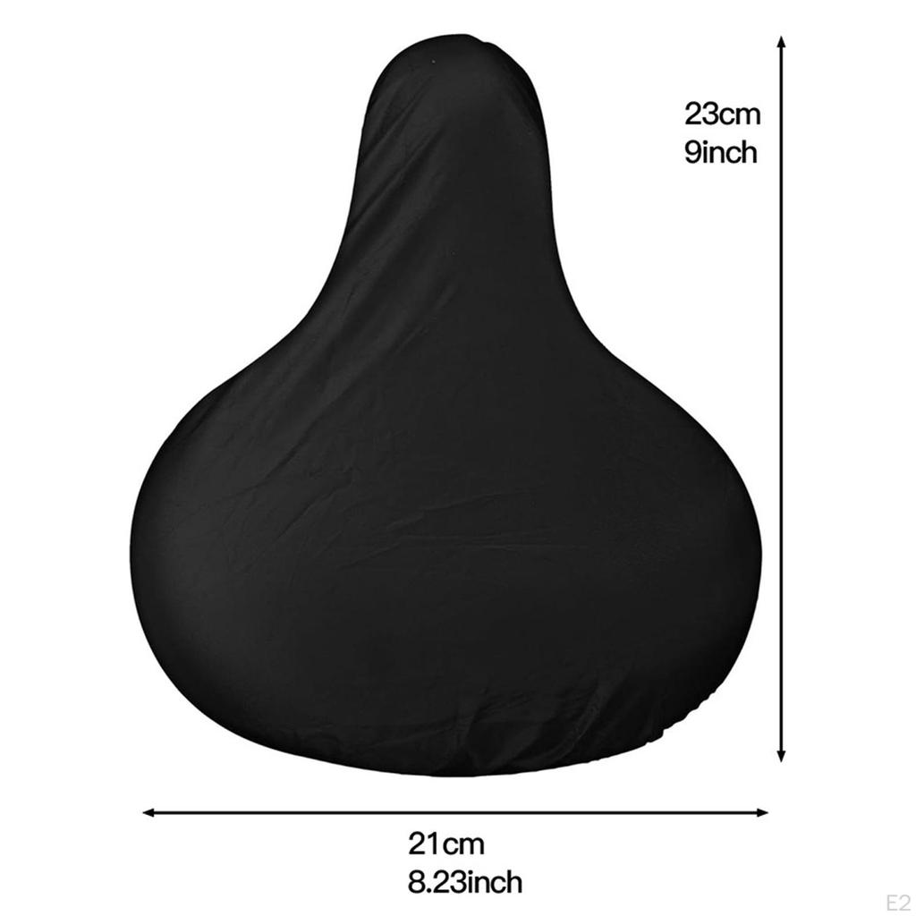 Bike Seat Cover Waterproof Protector Cushion Cycling Supplies Black