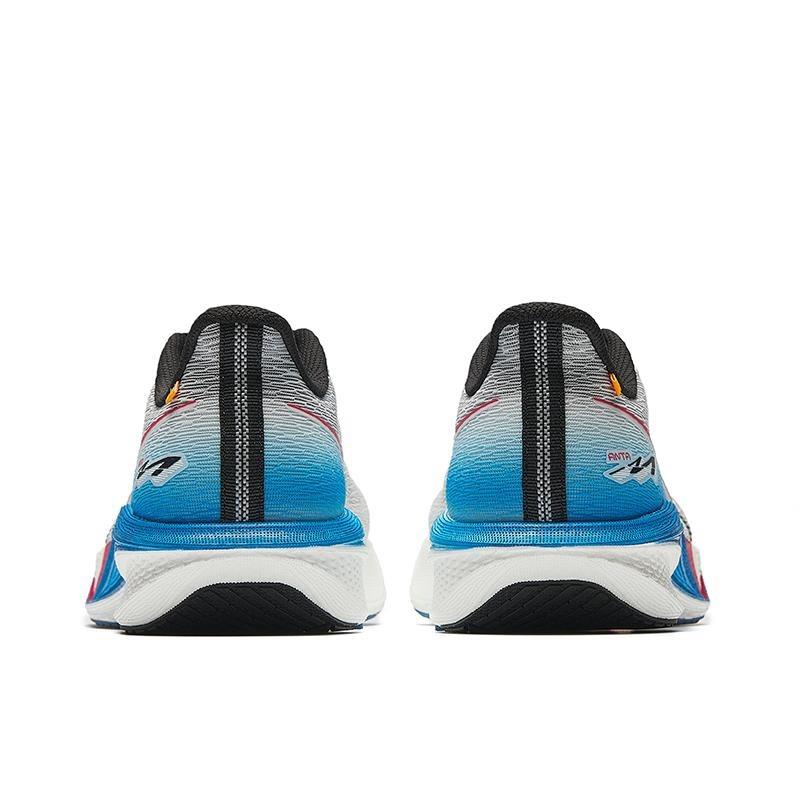 Anta Mach 5.0 Nitro Tech Low-top Racing Running Shoes Gray Black Blue Men's 112535593R-3