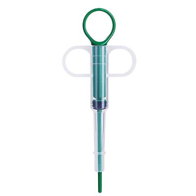 Round Headed Pets Medicine Dispenser Soft Tip Syringe Dropper Feeder for Dogs & Cats