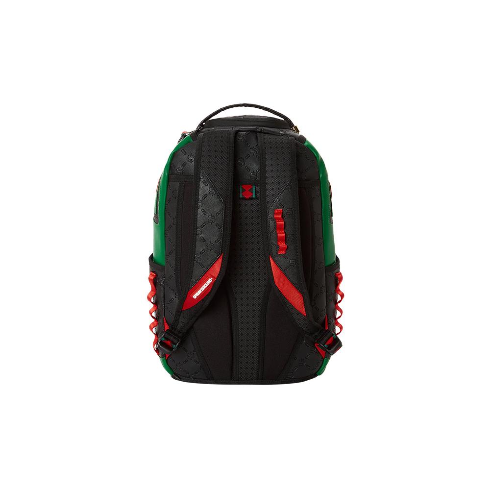 New SPRAYGROUND PVC Large Capacity Travel Bags Backpack Large Size Unisex Black W0845701