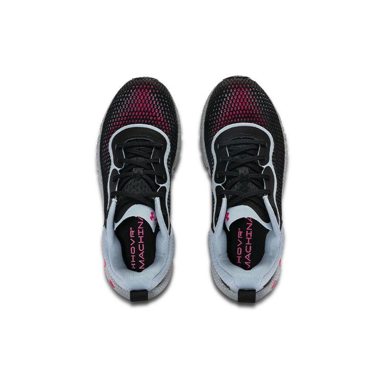 Under Armour HOVR Machina 2 SE Fabric Sports Fashion Low-Top Lifestyle Shoes Women sneaker Black Blue 3024741-005