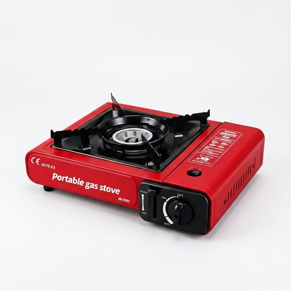 Classic CE Certified Steel Manual Single Burner Portable Outdoor Picnic Mini Butane Gas Cooker Stove with Suitcase