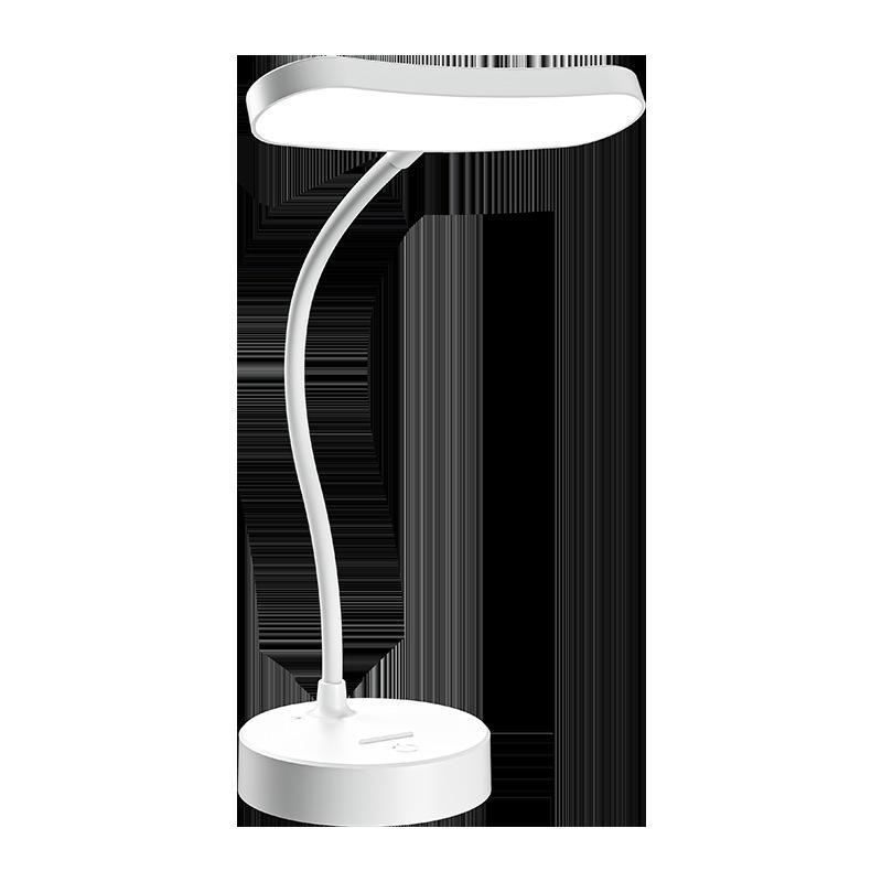 Intelligente USB-Schreibtischlampe mit Augenschutz für Studenten – Energiesparende Lampe mit rundem Sockel für Schlafsäle, Büros oder den Einsatz am Bett