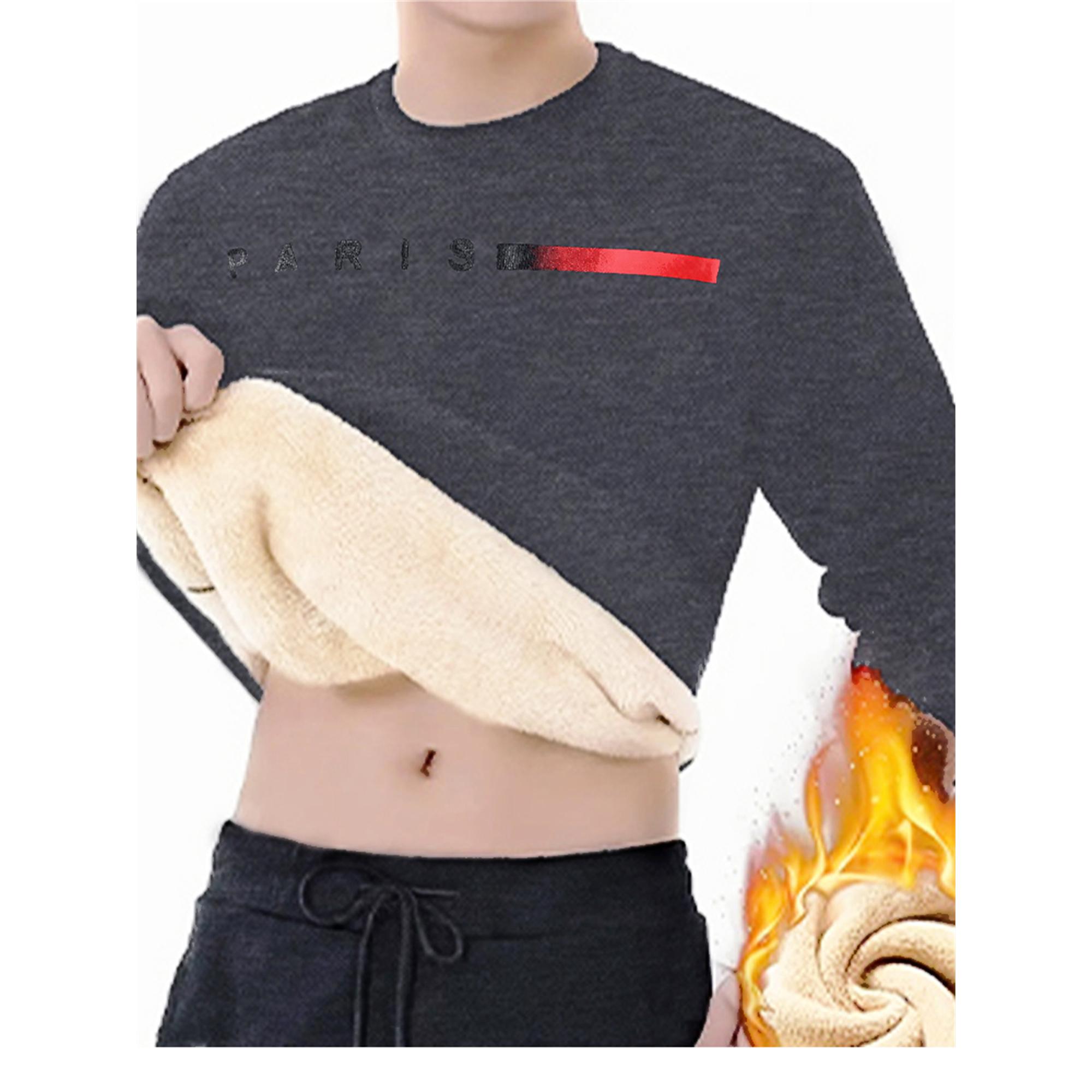 

Кашемировый свитер с круглым вырезом, мужской, зимний, толстый кашемир под теплым кашемиром XS серый