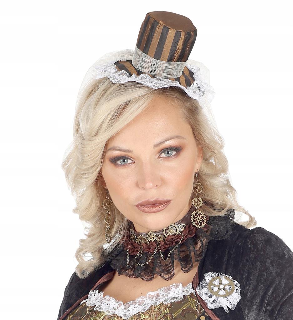 Kolczyki Wiszące Steampunk Koła Zębate Zębatki Karnawał Cosplay Bal 2Szt.