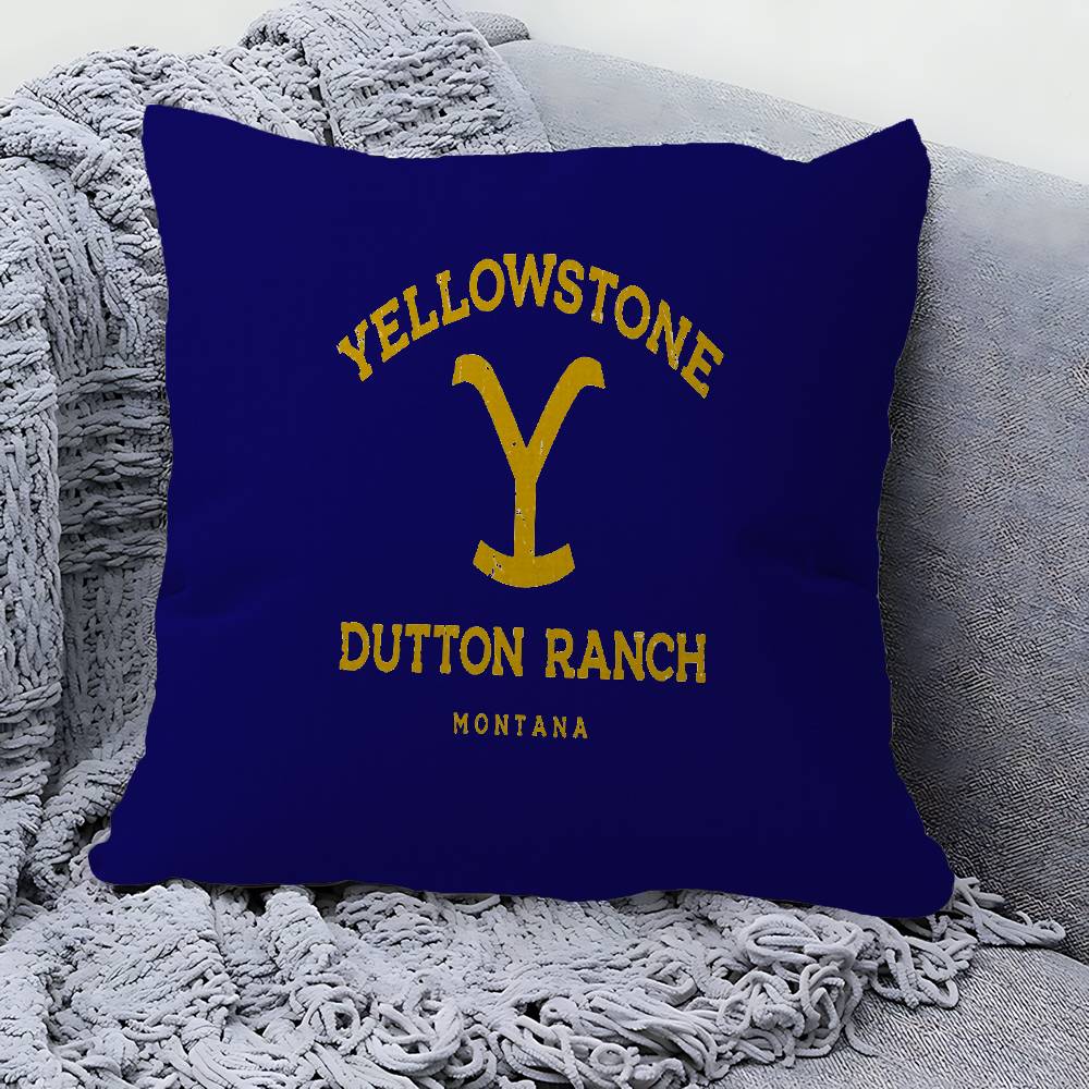 Y-YellowstoneS pillow cover sofa cushion cover home room decoration children gift