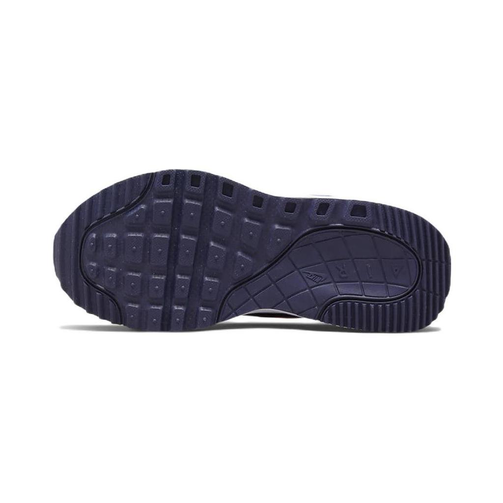 Nike Air Max SYSTM Cushioning, Wear Resistant Low top Sports Casual Shoes White Blue Children Aged 3 7 Years Old DQ0285-101