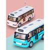 School Bus Toys Cars Die Cast Little Cars City Bus with Sound and Light Up Friction Powered Cars Play Toys Gift for Kids