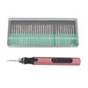 Engraving Tool Kit Portable 3 Speeds Rechargeable Cordless Electric Engraving Pen with Bits for Jewe