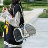 Portable Pet Outgoing Carrier Bag Adjustable Strap Crossbody Carry Cage for Hamster Parrot Chinchilla Ferret Outdoor Walking