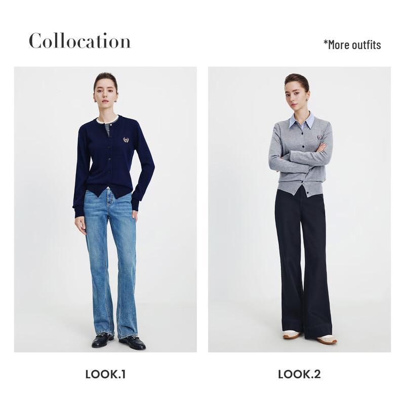 Navigare Women's Classic Knit Cardigan Sweater