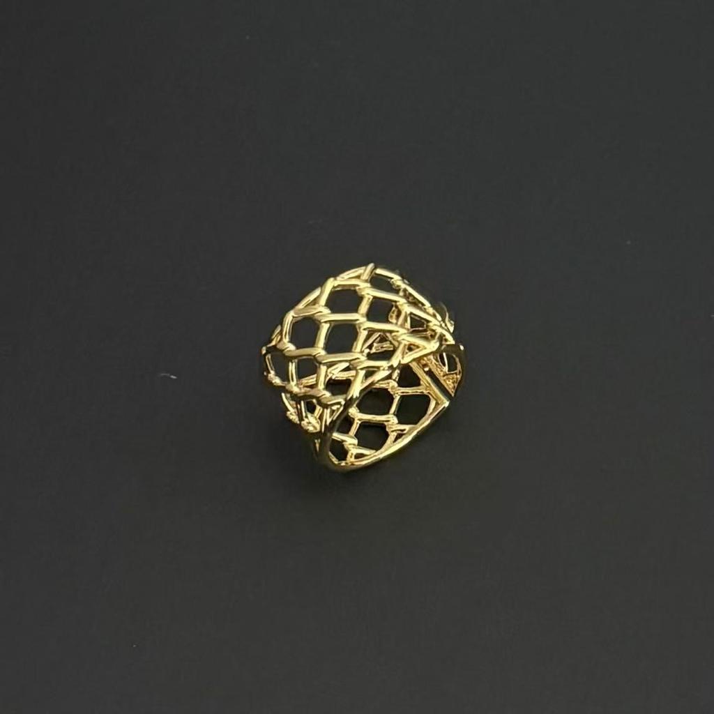 Hollow Heart Lock Ring: Unique, Stylish, Simple Design Finger Ring