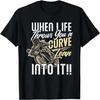 Citation Drôle de Biker T-Shirt de Biker Sarcastique Motard Moto