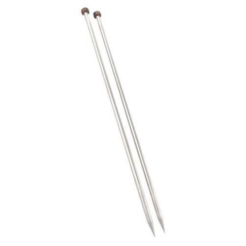 Aiguilles droites en métal - Knitpro - Nova - 30 cm - Pour adultes - Mixte
