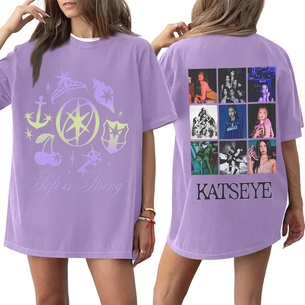 Women's Round Neck Printed Short-sleeved T-shirt Top