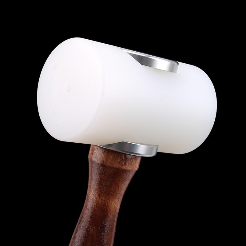 Leather Carving Cowhide Punch Leather Punch Hammer Durable DIY Leathercraft Carving Hammer