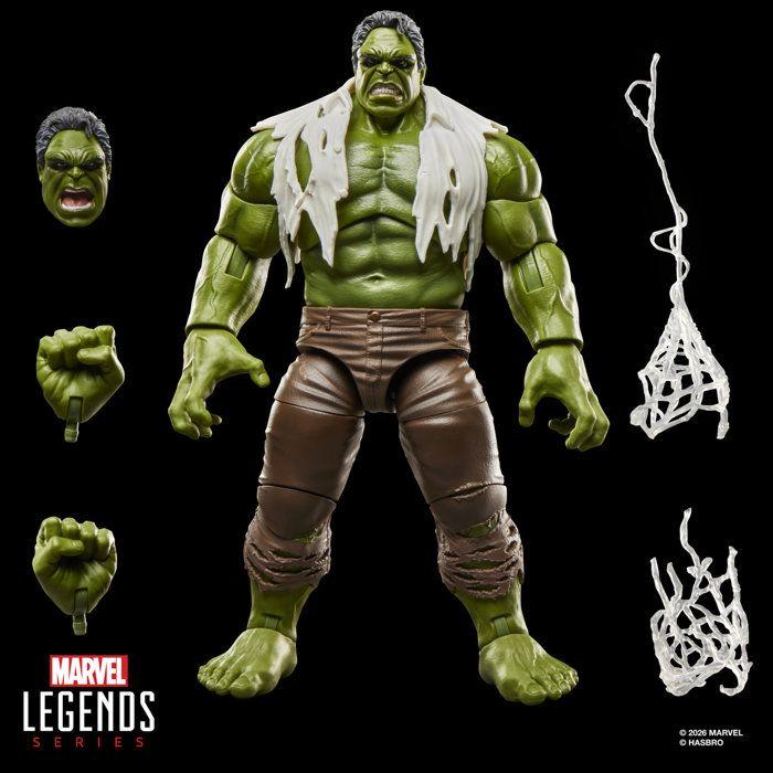 Figurine Hulk de collection de 15 cm, Mavel Legends Series, Inspirée du film Spider-Man: Brand New Day, dès 14 ans
