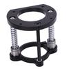 Router Lifting Base 2 Jaw Clamping Hand Crank Lift Base for 64 66mm Small Trimming Machine Slotting Chamfering Black