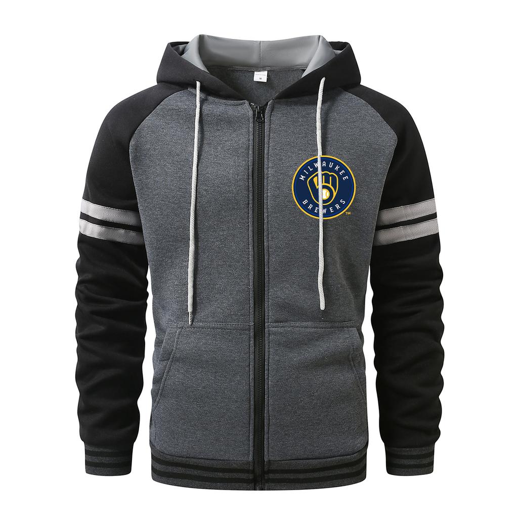 Hoodies for Men Cardigan Zip Hoodies Hooded Pocket Sports&Outdoor Men's Fashion Hoodies & Sweatshirts Streetwear Casual  Men's Coats