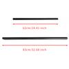 4pcs Door Belt Weatherstrip Molding Seal For Honda Fit Jazz 2008-2013