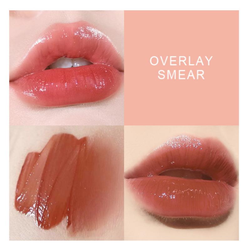 Damenkosmetik Hochglanz-Lippenstift Dauerhaft Feuchtigkeitsspendend Pflegender Glanz Lippen Aufpolsterndes Lippenöl Pflege Lipgloss für Frauen