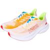 HOKA One One Mach 6 Comfortable Soft Non-Slip Low-Top Running Shoes Men Running Shoes White Orange 1147790-WLR