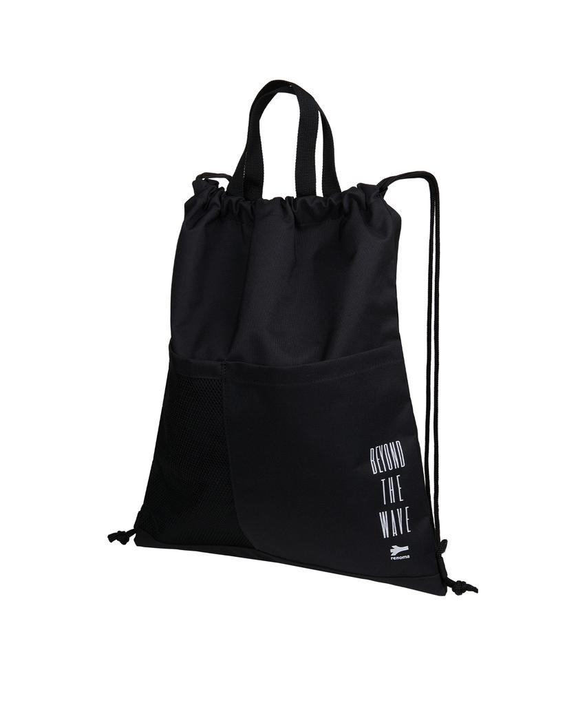 Renomaswim Swimwear Waterproof String Backpack Black Ro-Rb2D020-Bk