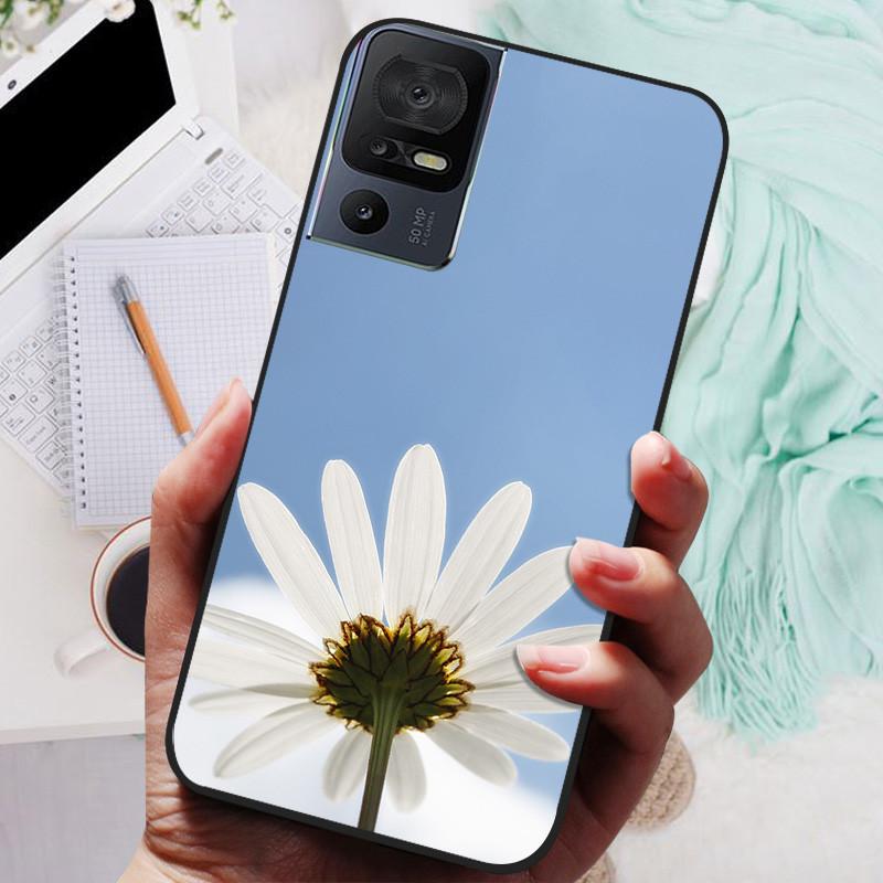 

For TCL 40 SE Case TCL 40SE Black Cover Lion Wolf Silicone Soft Back Cases For TCL 40 SE Phone Case tcl40SE Protective Shell For TCL 40 SE