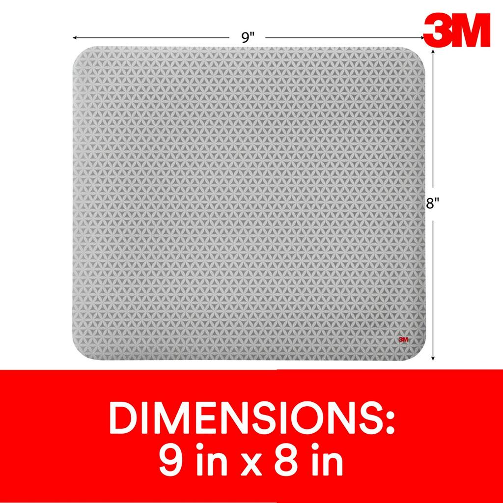3M Precision Mouse Improves Accuracy for Fast Optical Mice and Extends Wireless Mouse Life by Up To X Pad, 50%, 9" 8"
