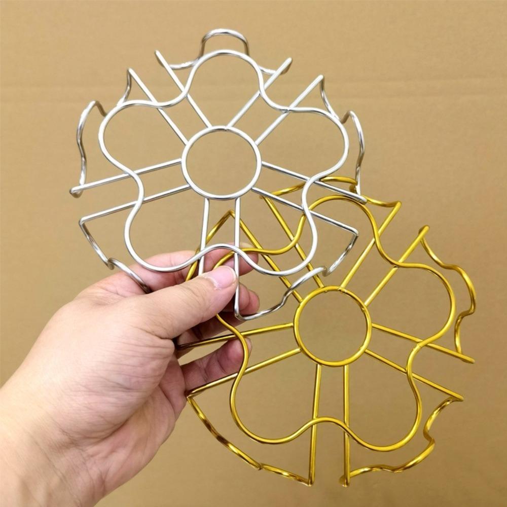 Stainless Steel Small Egg Holder Multifunctional Grilling Rack Practical Steamer Rack  Air Fryer